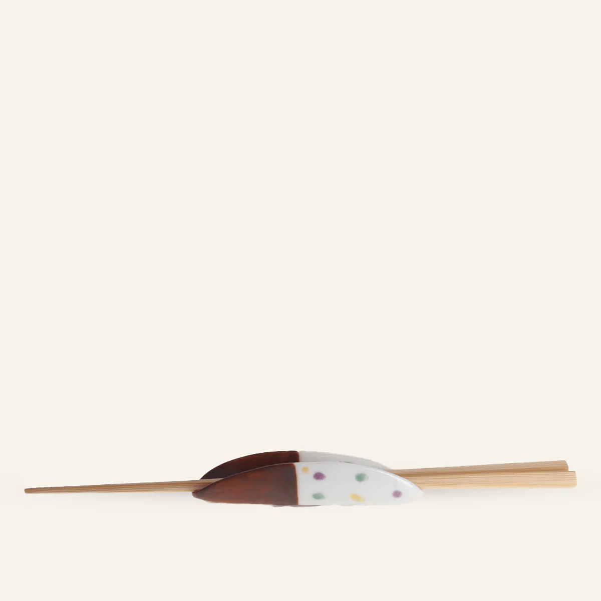Repose baguettes faïence fine Minoyaki "tsutsugata" - Image 2
