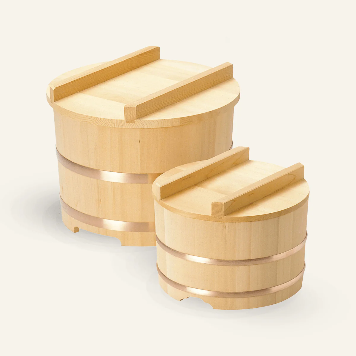 Seau à riz Ohitsu avec couvercle - Image 2