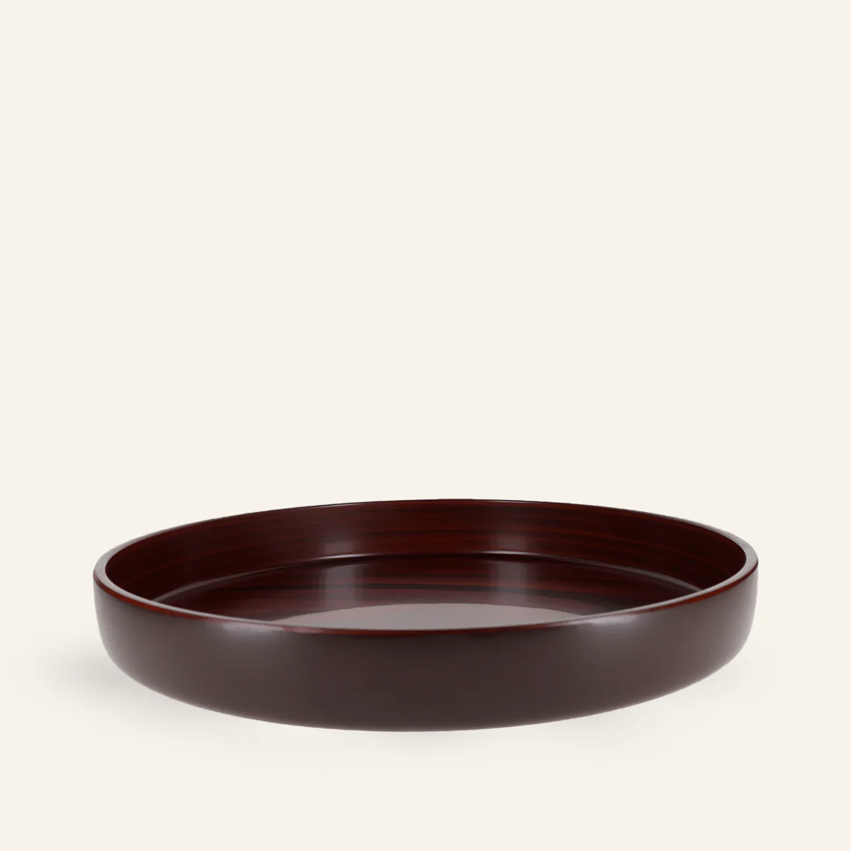 Plateau rond en résine "heian" - Image 2