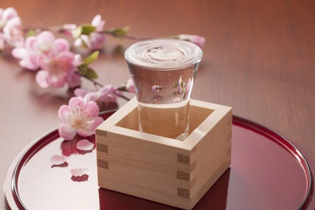 Tasse à saké Masu en cyprès Hinoki - Image 4