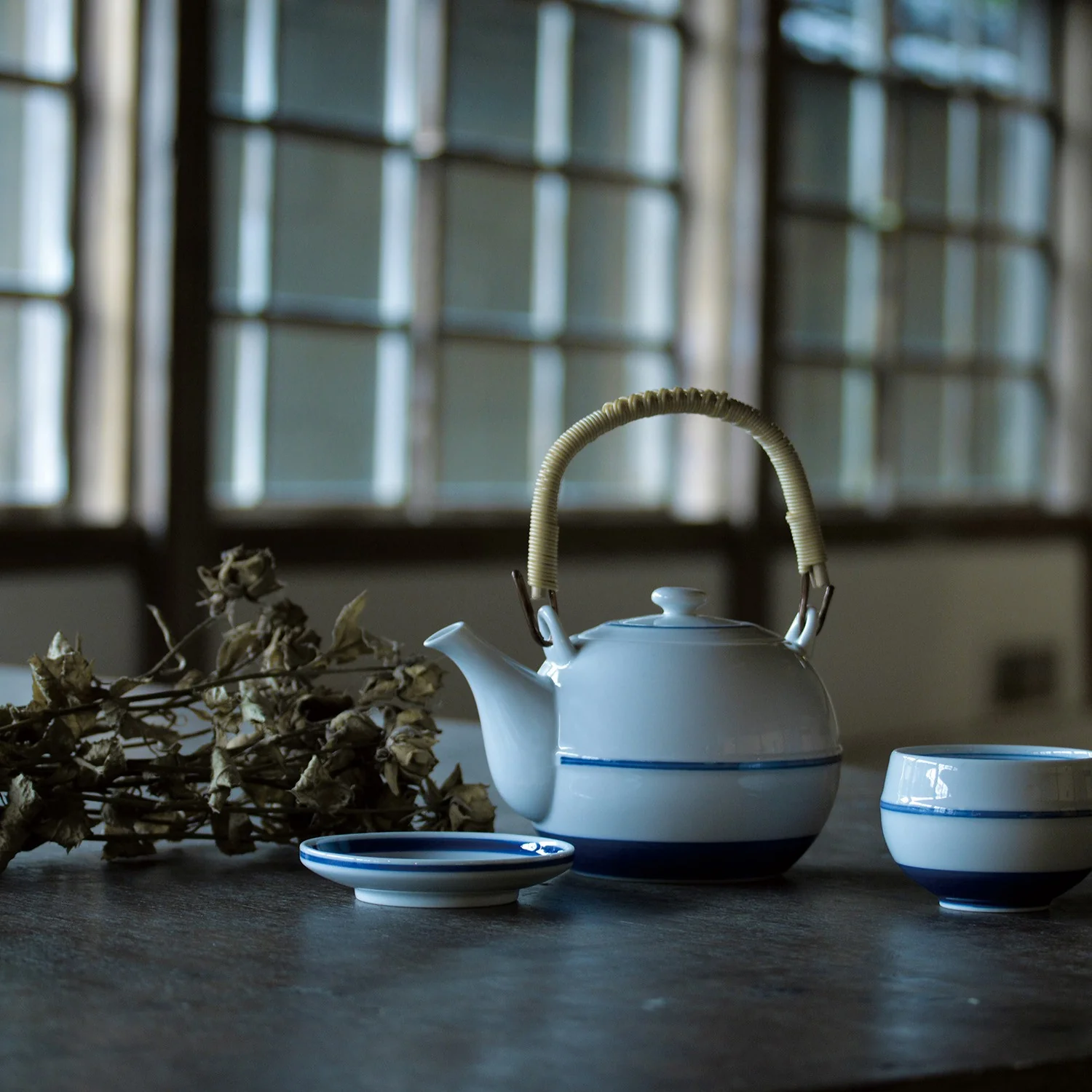 Tasse à thé Tsubo sencha en porcelaine Hasamiyaki "Yumeji" - Image 5