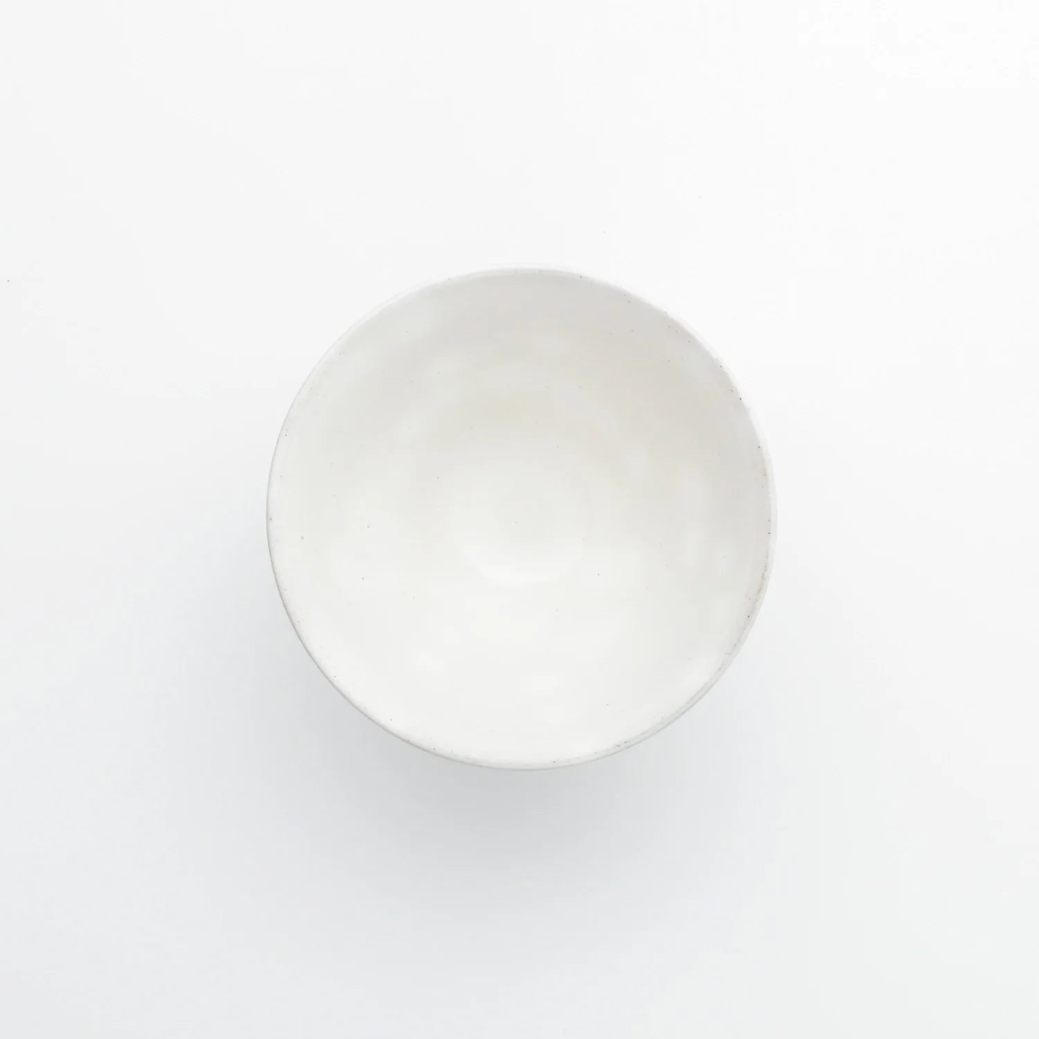 Bol à riz blanc céramique Hasamiyaki "Shirogesho" - Image 3