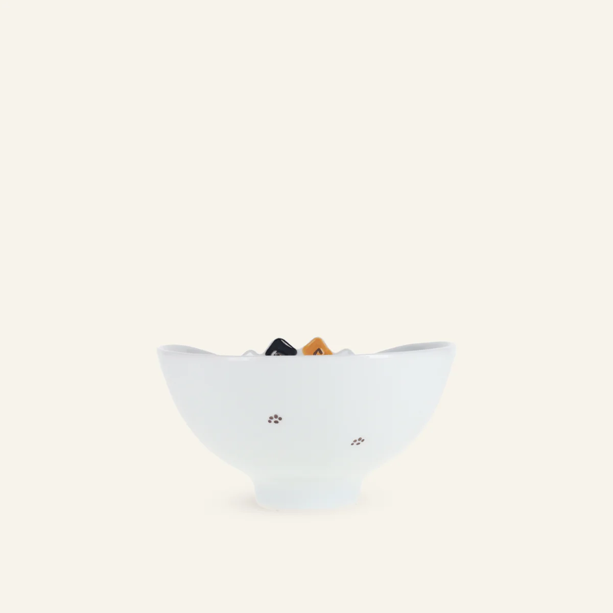 Bol en porcelaine Hasamiyaki "Neko" - Image 2