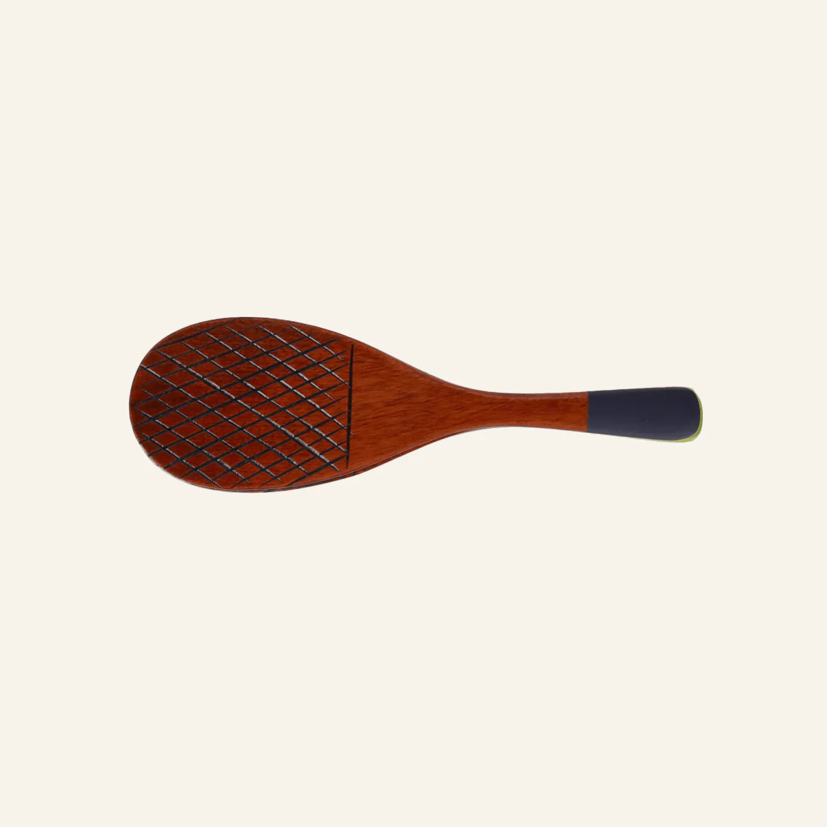 Spatule à riz Shamozi en bois de lithocarpus glaber - Image 3