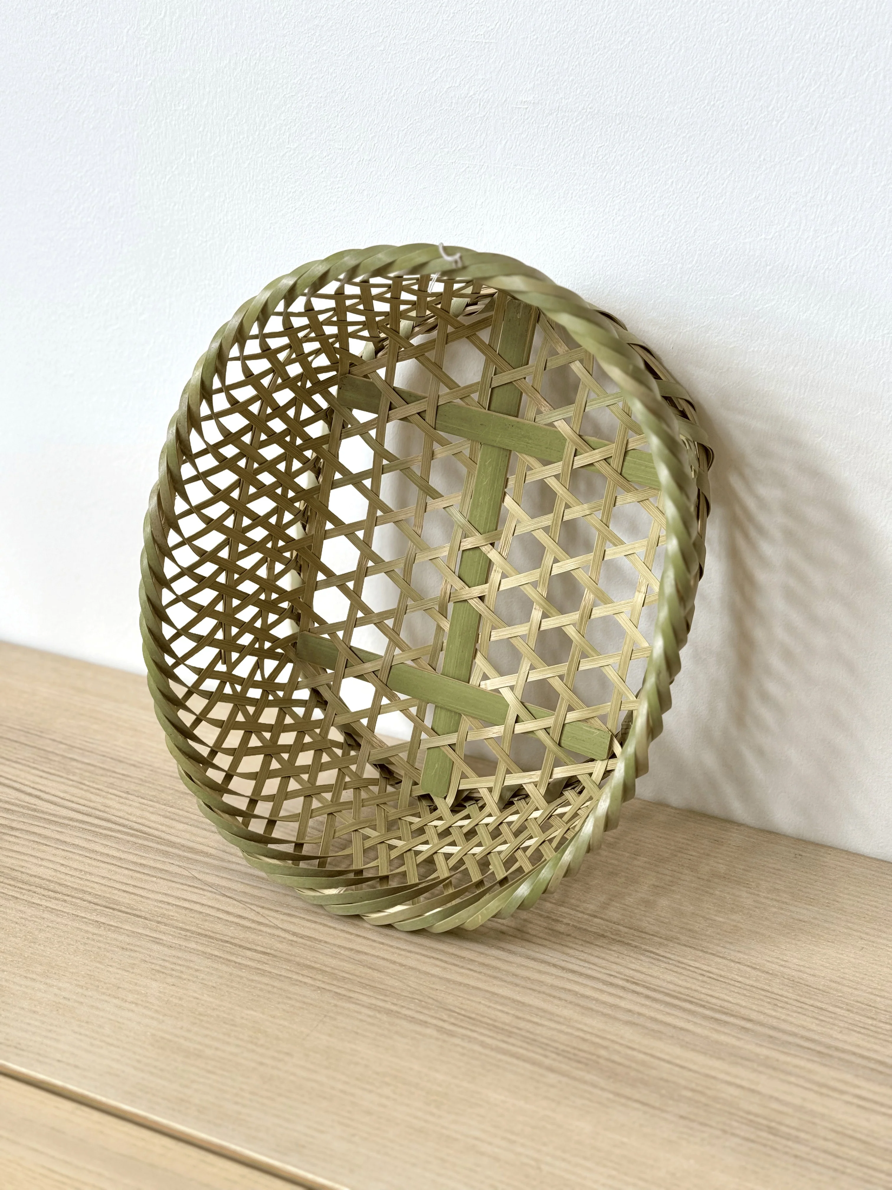 Égouttoir ovale en bambou Chawan Mego - Grand (Ø29cm) - Image 2