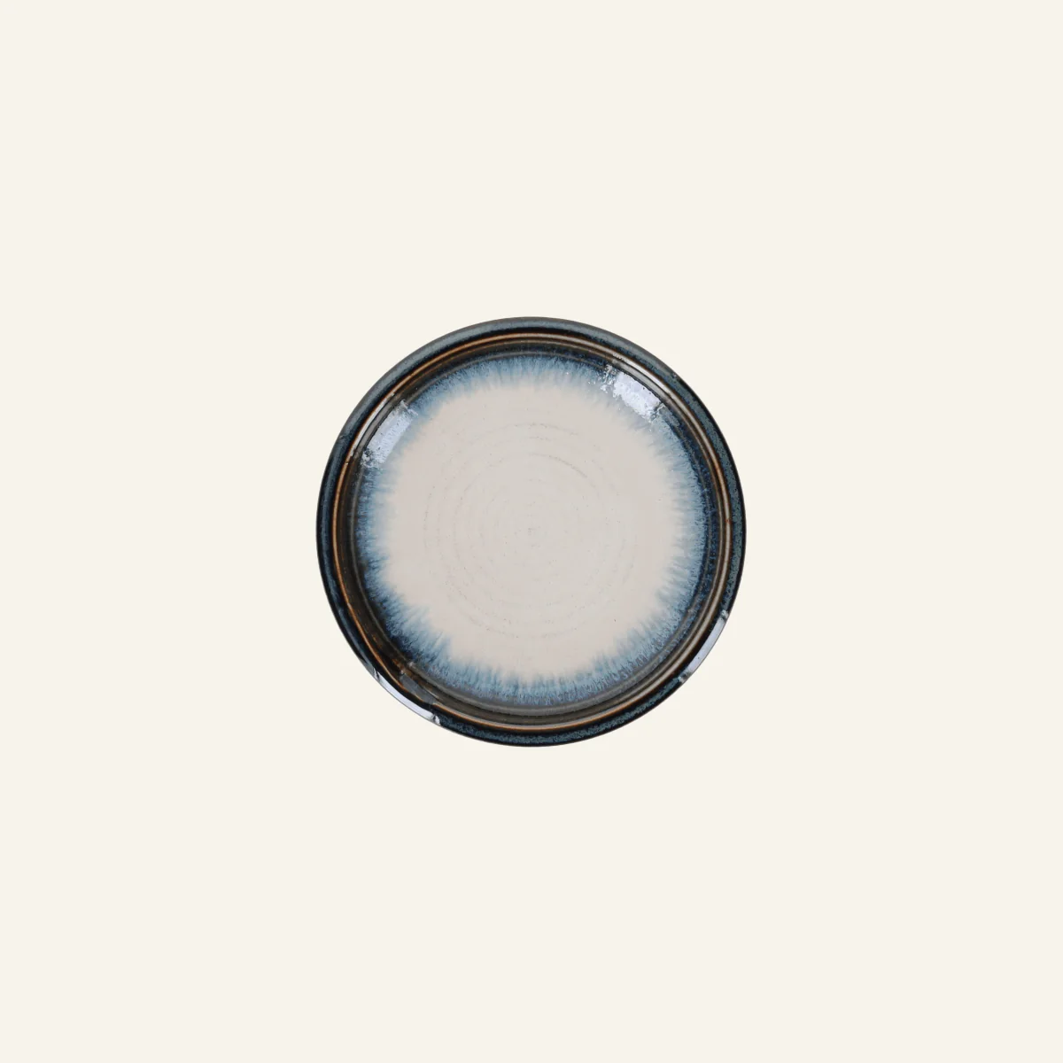 Petite assiette faïence fine Minoyaki "hyouzan" - Image 2