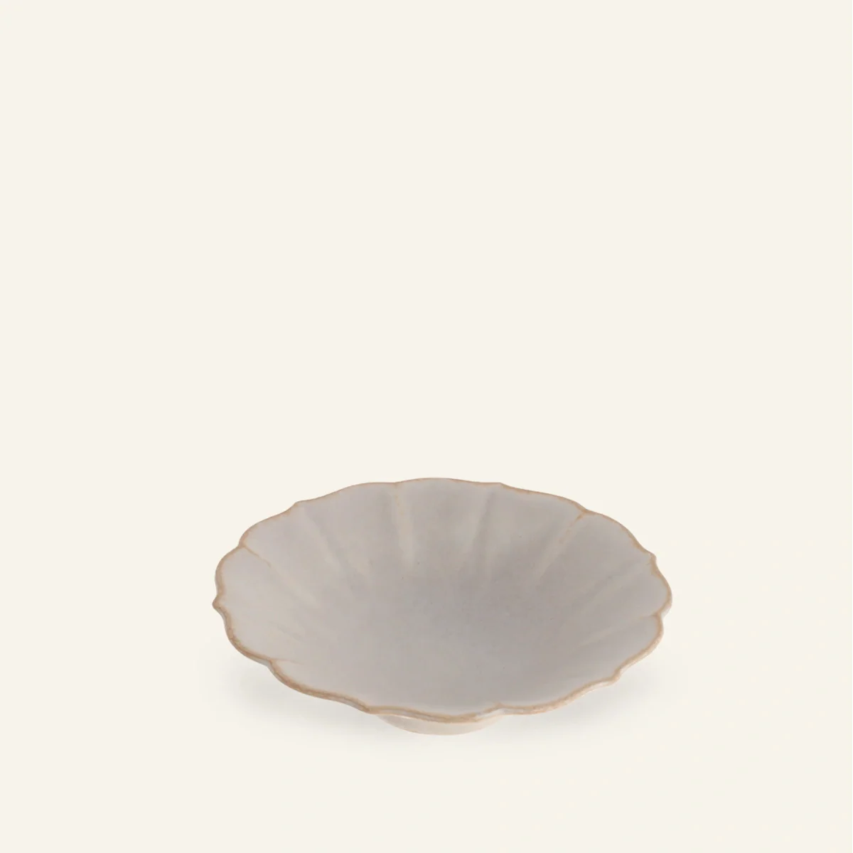 Assiette évasée en porcelaine Muko-zuke "Yuika" - Image 2
