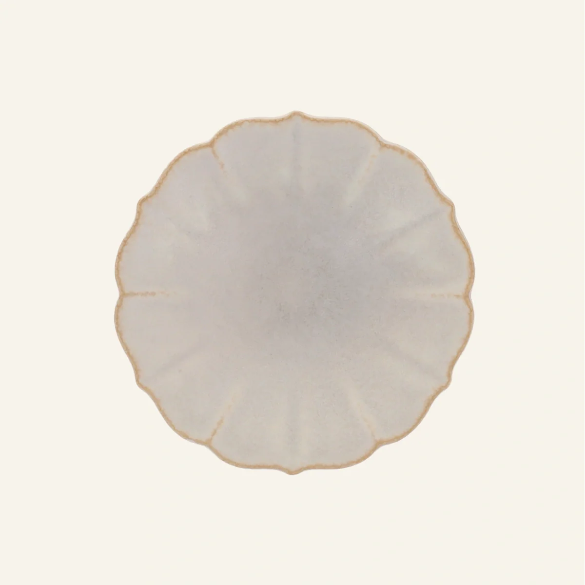 Assiette évasée en porcelaine Muko-zuke "Yuika" - Image 3