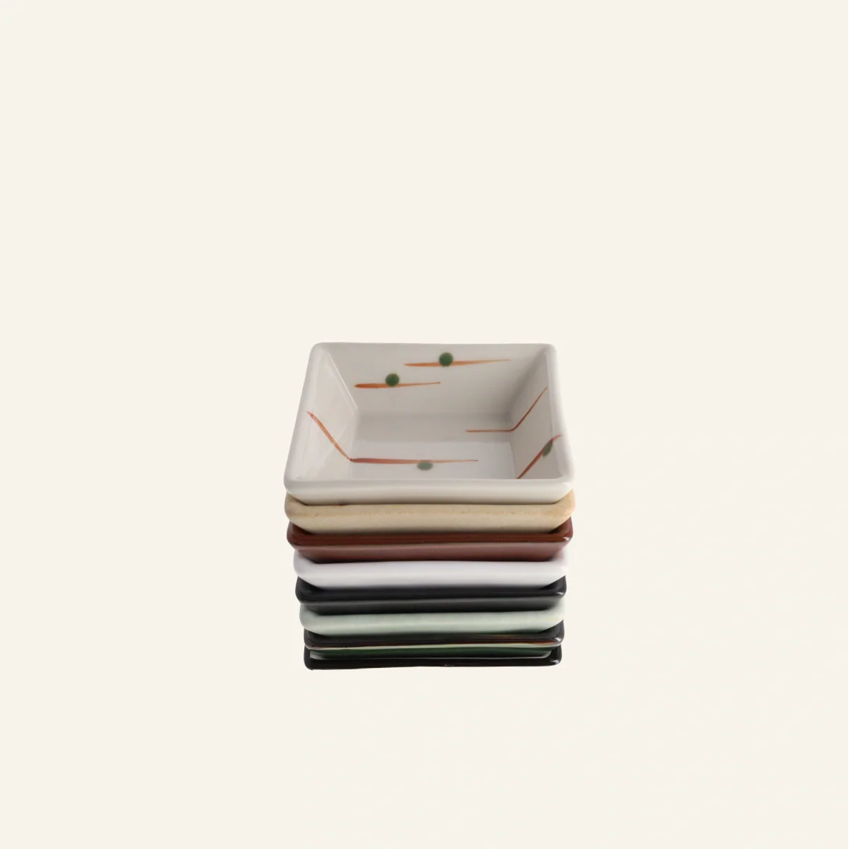 Coffret de 8 petites coupelles en porcelaine - Image 3