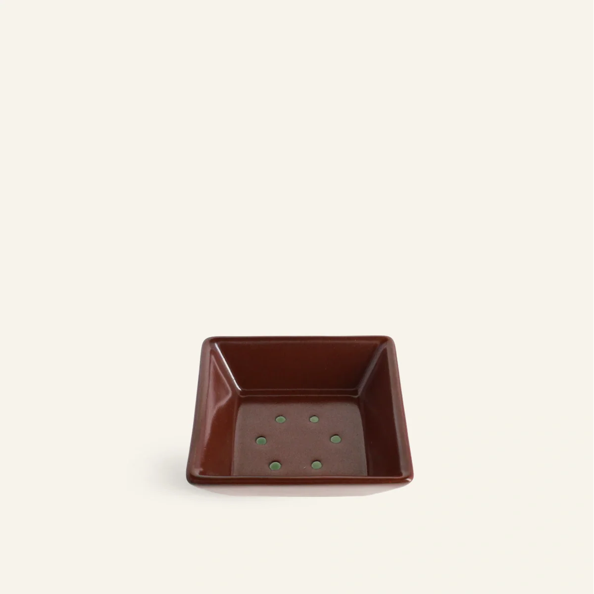 Coupelle carrée en porcelaine "Tessa Muttsu Mon" - Image 2