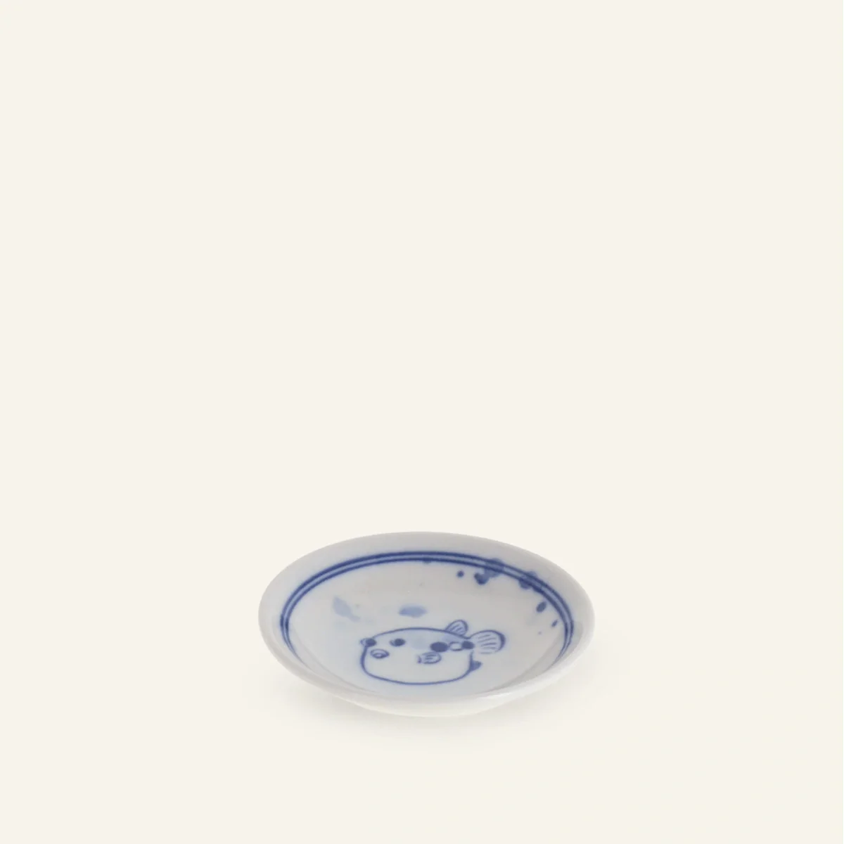 Coupelle en porcelaine "Poisson-globe" - Image 2