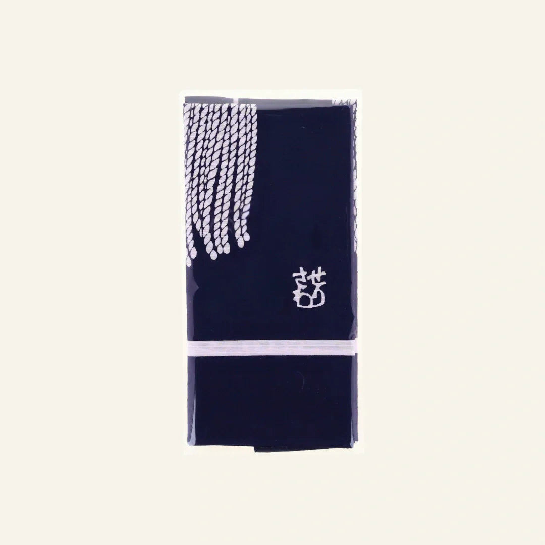Furoshiki en coton "Rideau tressé" par Keisuke Serizawa - Image 4