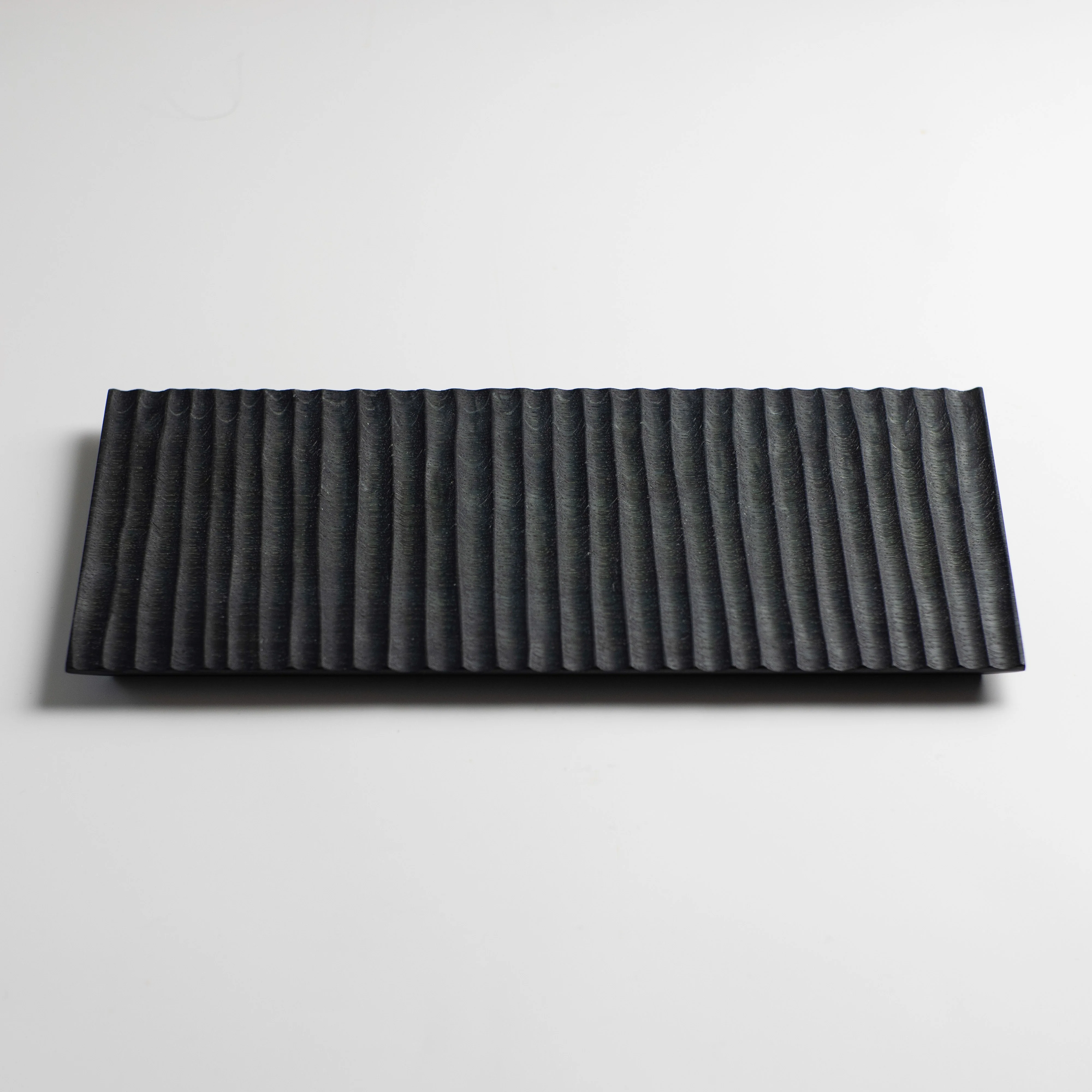 Plat chêne strié teint à l'indigo - Image 16
