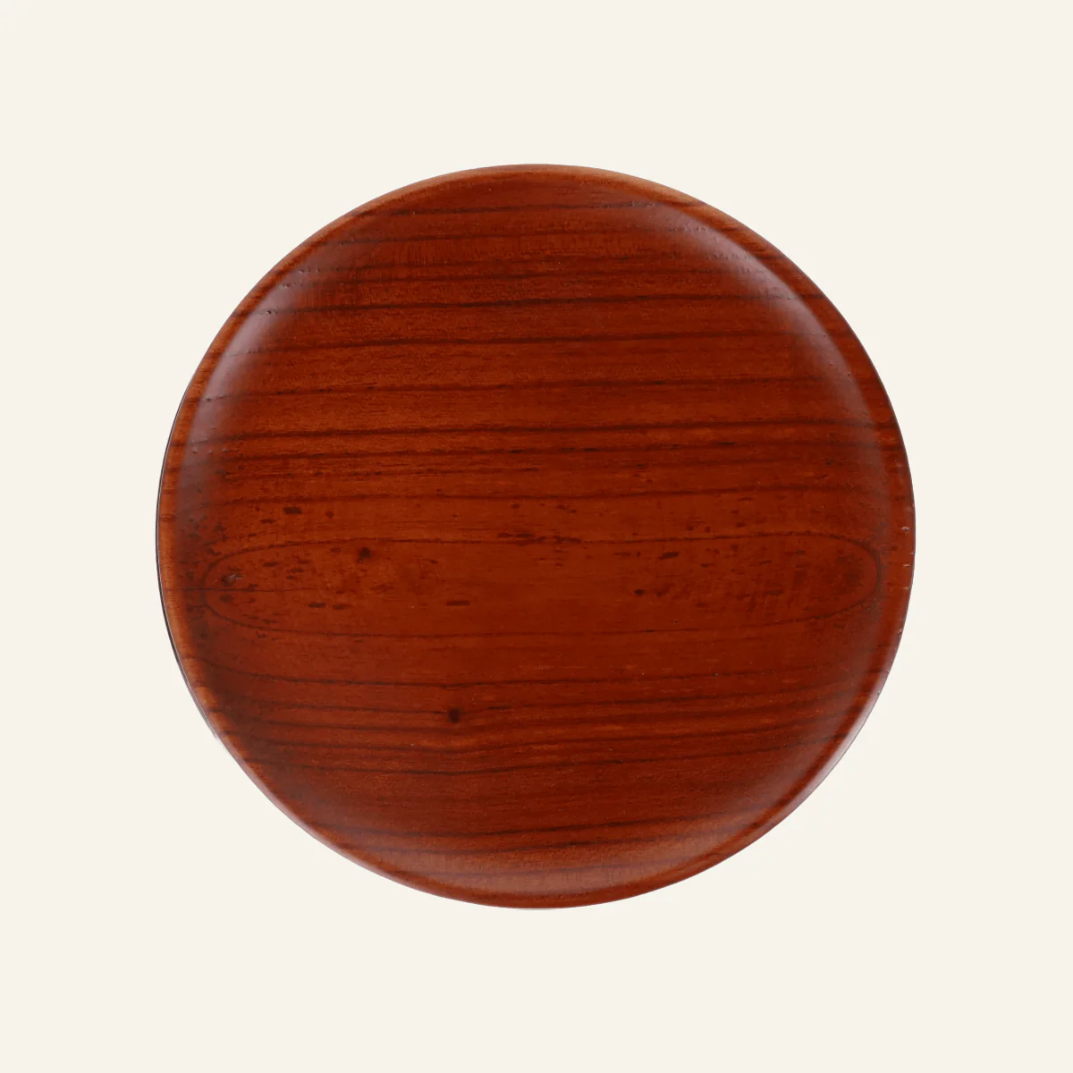 Plat en bois de melia azedarach - Image 3